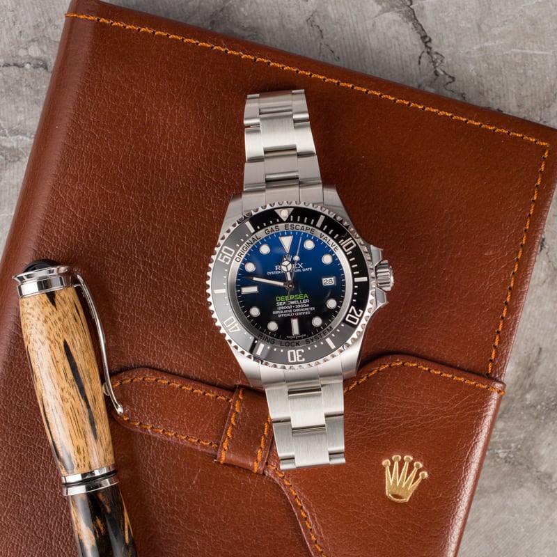 Rolex Deepsea Blue 116660 Factory Stickered