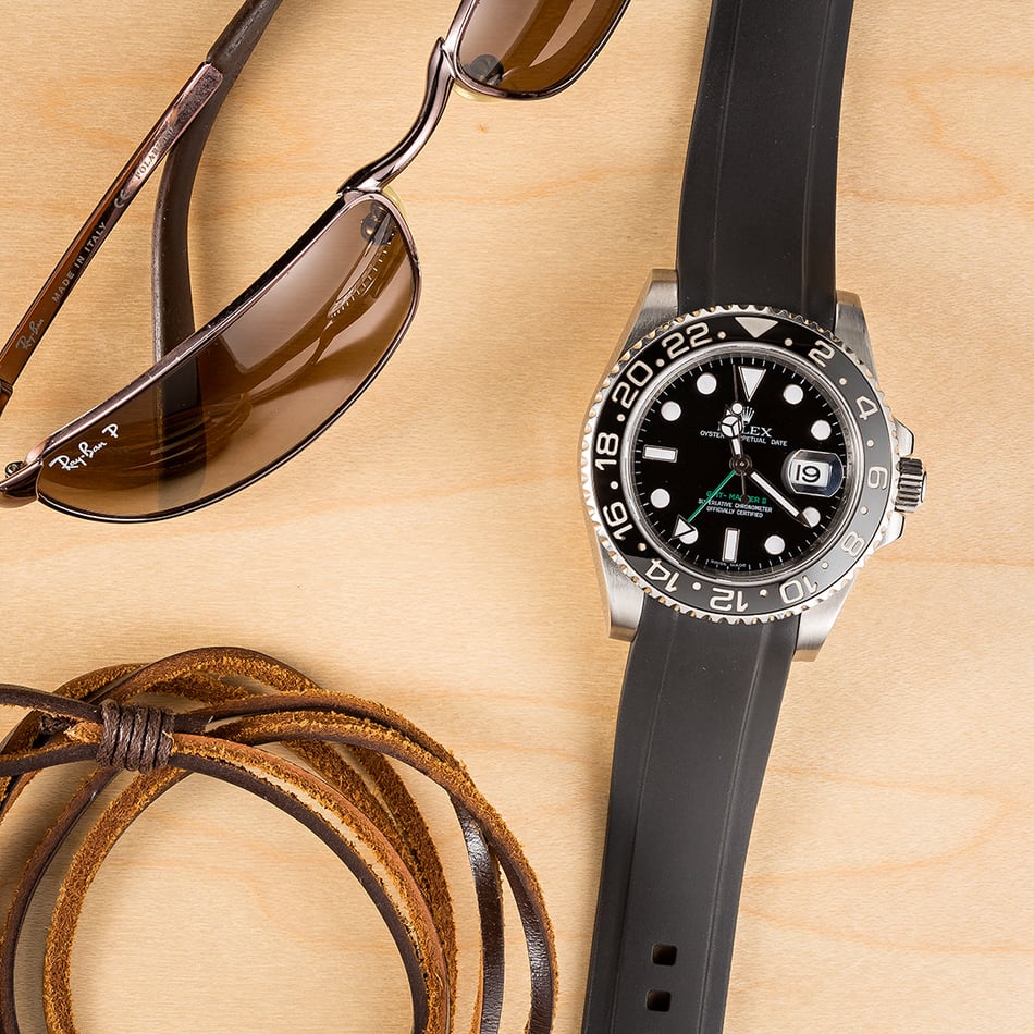 Rolex GMT-Master II Ceramic 116710 Rubber Strap