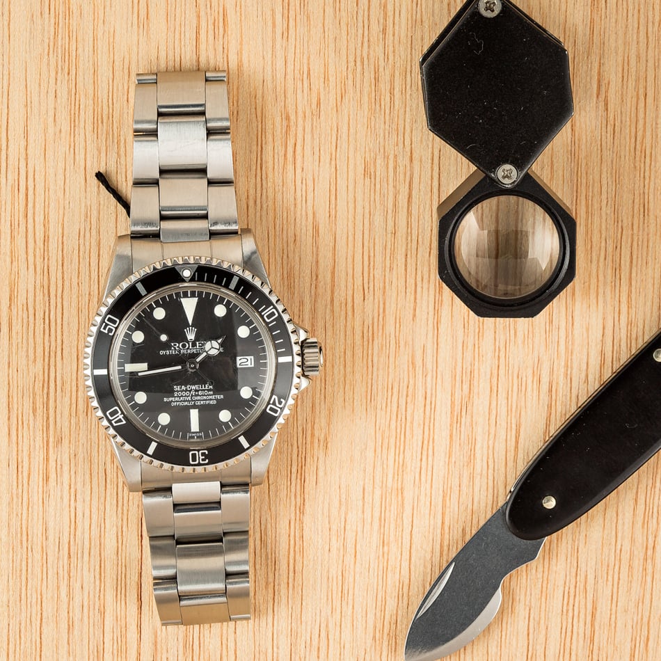 Vintage Rolex "Great White" Sea-Dweller 1665