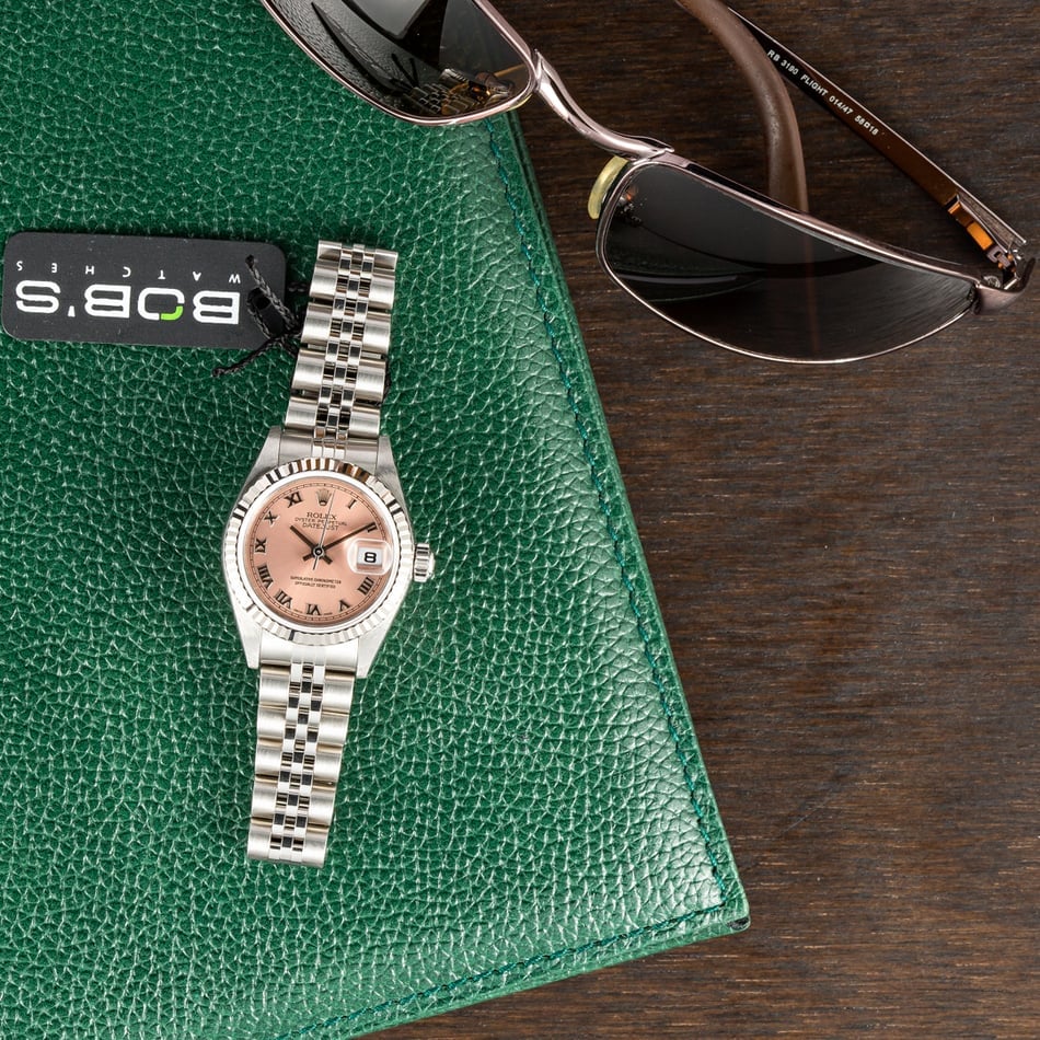 Ladies Rolex Datejust 79174 Pink Dial