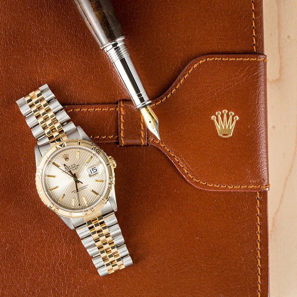 Rolex Two-Tone Datejust Thunderbird 16263