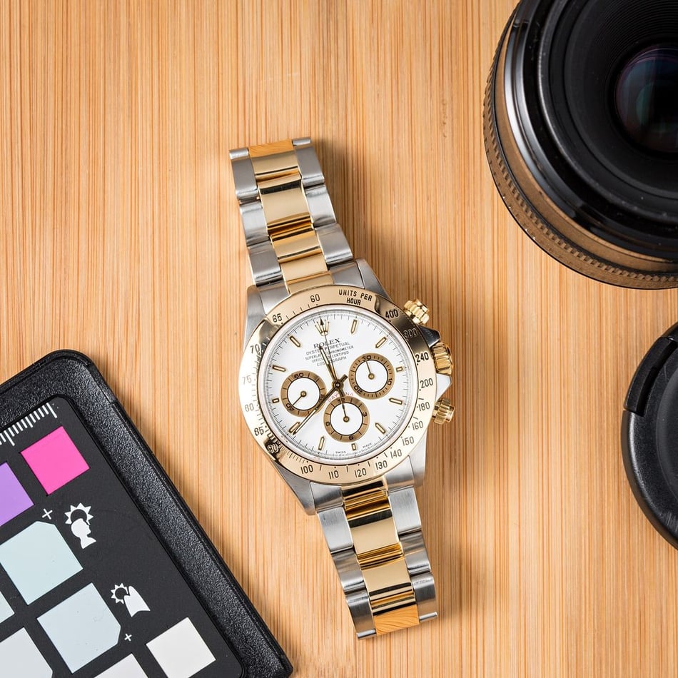 Rolex Daytona White 16523 Two-Tone