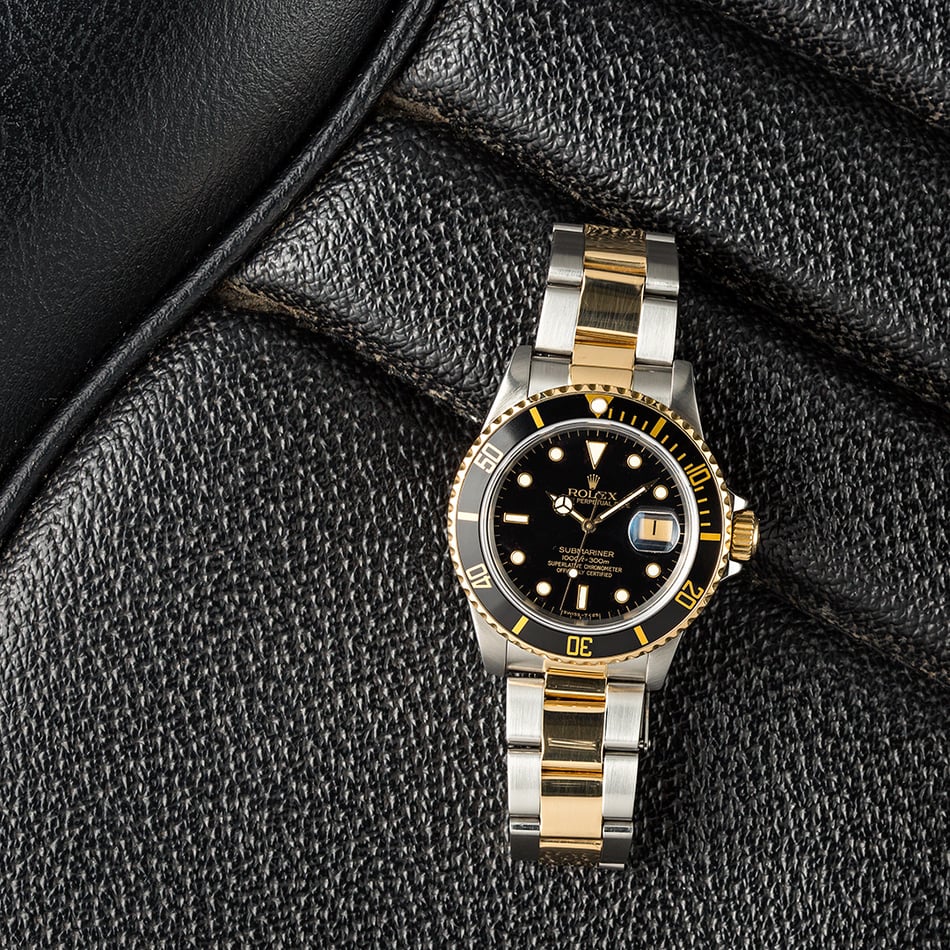 Rolex Oyster Perpetual Submariner 16803 Black