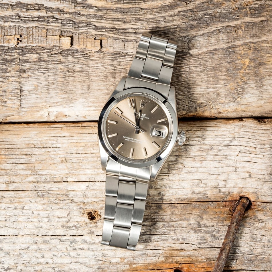 Rolex Date 34MM 1500 Stainless