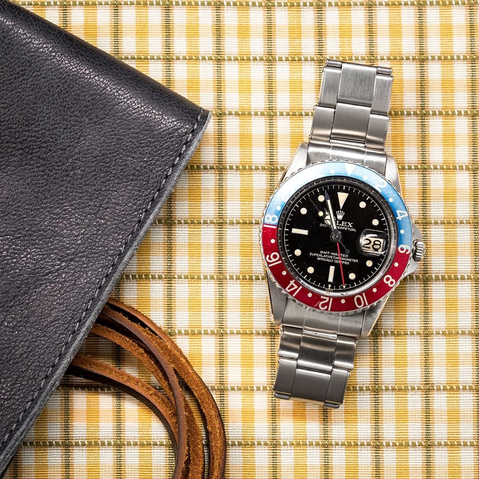Vintage 1961 Rolex GMT Master 1675 Gilt Dial
