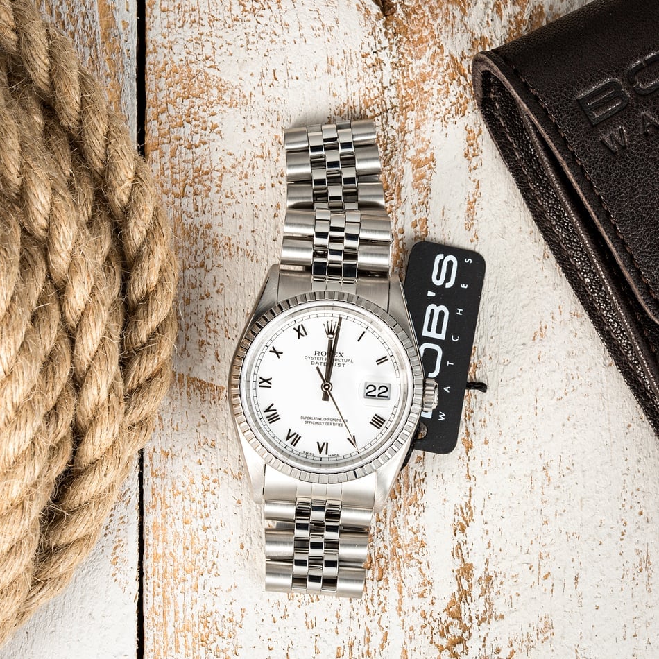 TT Men's Rolex Datejust Stainless Steel TT