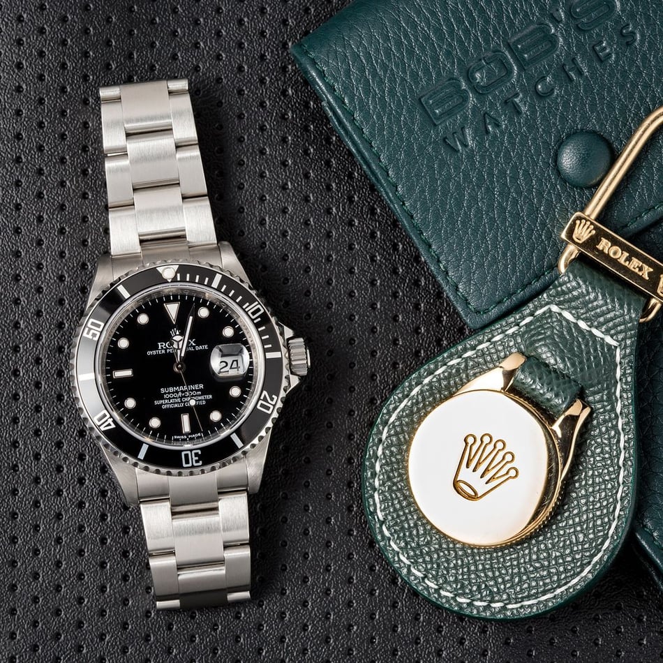 Rolex Oyster Submariner 16610 Serial Engraved