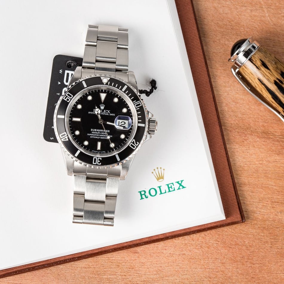 Rolex Pre-Owned Submariner 16610 Steel