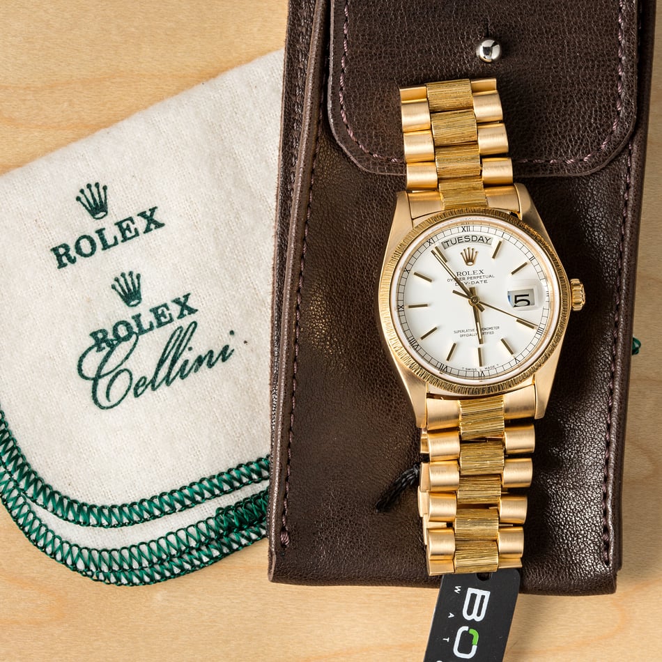 Rolex Presidential Day-Date Bark Finish 18078