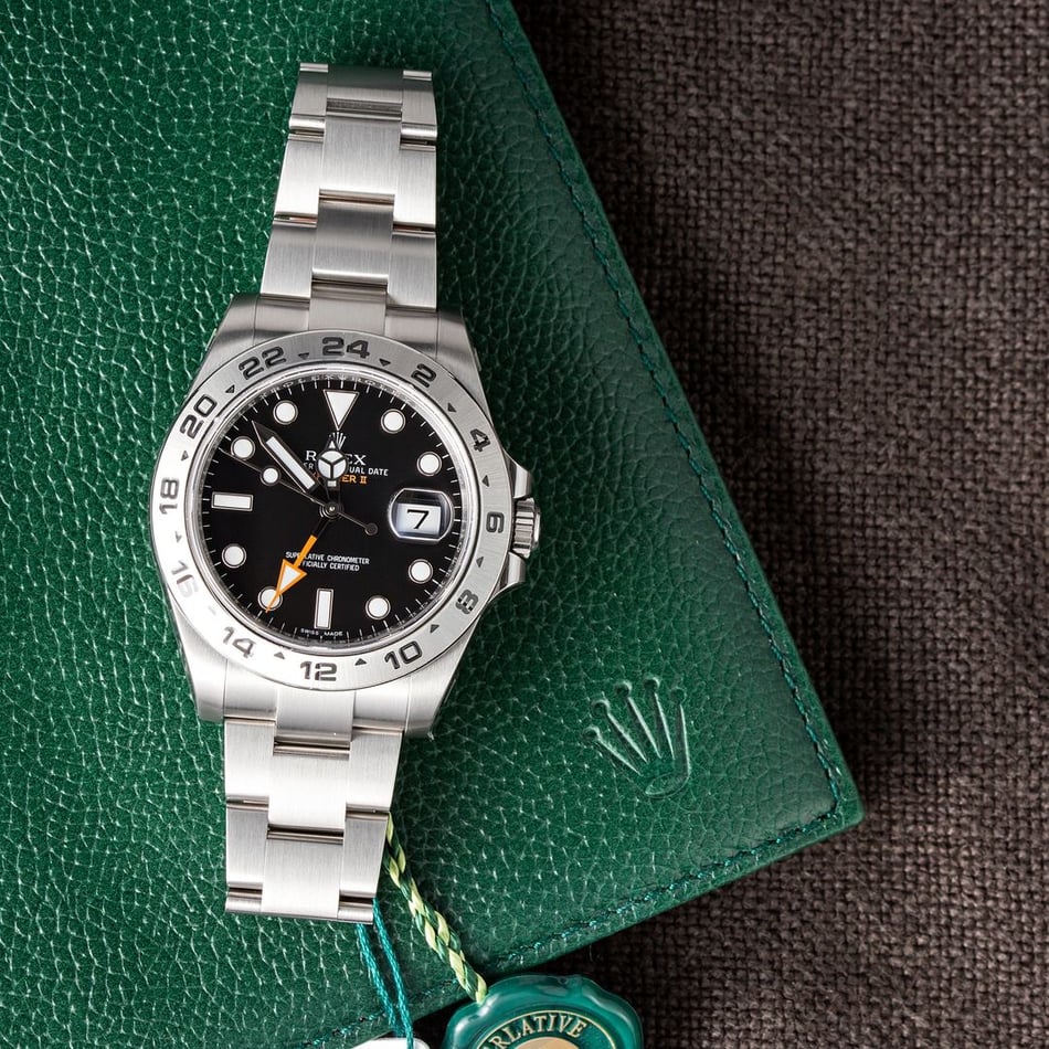 Rolex Explorer II 216570 Factory Stickers