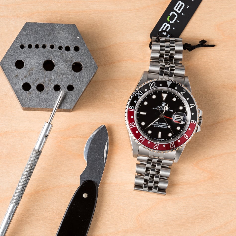 Rolex GMT-Master II "Fat Lady" 16760 Jubilee