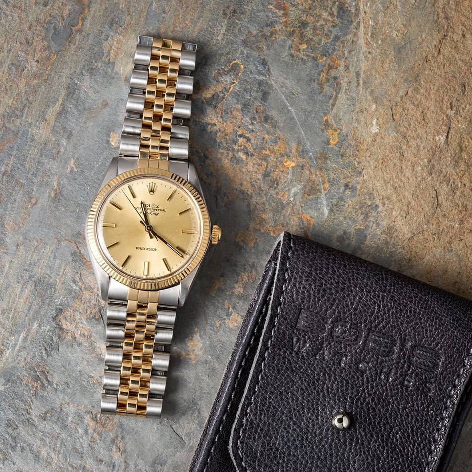 Vintage Rolex Air-King 5501 Two-Tone