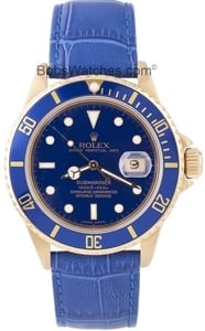 Rolex Submariner 18k Gold 16808, Transitional Dial
