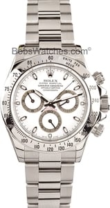 Rolex Daytona White Dial 116520 Mens