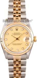 101895 x Used Rolex Datejust Midsize Watch 68273