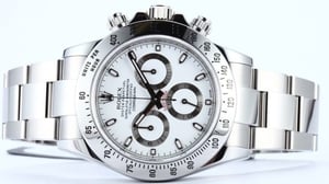 Rolex White Daytona 116520 White Dial
