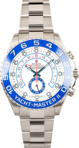 Rolex Stainless Yachtmaster II 116680 Blue