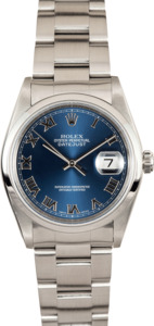 Pre Owned Rolex Datejust Steel 16200