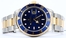 Rolex Two-Tone Submariner 16613 Blue Bezel