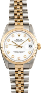 Rolex Mid-size Datejust 78273 Diamond Dial