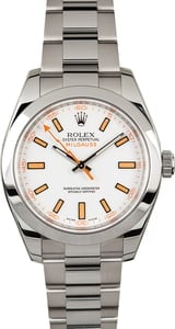 Rolex Milgauss White 116400
