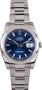 Rolex Datejust 116200 Blue