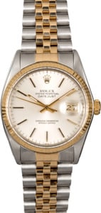 Men's Rolex Datejust 16013 Two-Tone Jubilee