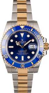 Unworn Rolex Submariner 116613 Sunburst Blue