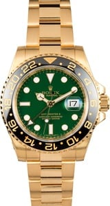 Rolex Gold GMT Master II 116718