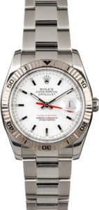 Rolex Datejust 116264 White Dial Turn-O-Graph