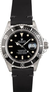 Used Rolex Submariner 168000 Steel Oyster Band