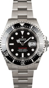 PreOwned Rolex Sea-Dweller 126600 Red Lettering