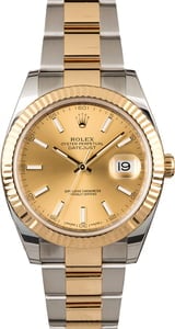 Used Rolex Datejust 41 Ref 126333 Champagne Dial