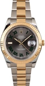 Rolex Datejust II Ref 116333 Two Tone with Fluted Bezel