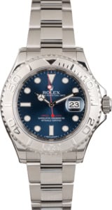 PreOwned Rolex Yacht-Master 116622 Platinum Dial