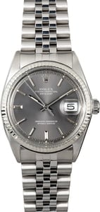 Pre Owned Rolex Datejust 1601 Stainless Steel