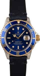 Rolex Two-Tone Submariner Blue