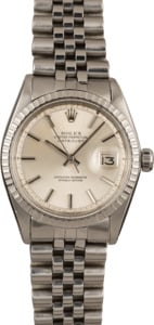 Vintage Rolex Datejust Stainless Steel 1603 'Pie Pan' Dial