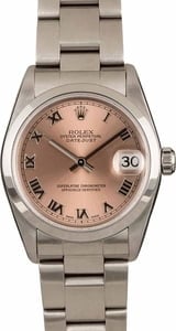 Used Midsize Rolex Oyster Perpetual DateJust 78240