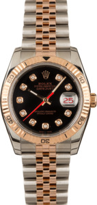 Rolex Datejust 116261 Thunderbird Black Dial