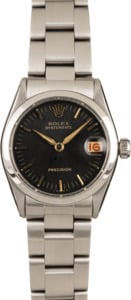 Pre-Owned Rolex OysterDate 6694 Black Dial