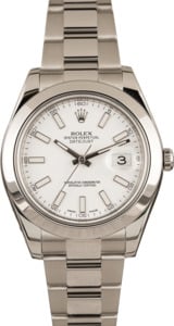 Pre-Owned Rolex 116300 Datejust II Luminous Markers