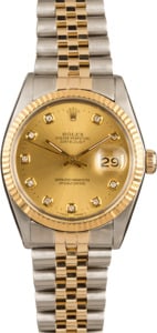 Rolex Datejust 16014 Stainless Men's