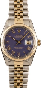 Rolex Datejust 16013 Blue Roman