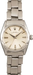 Pre-Owned Rolex Oyster Perpetual 6548 Silver Dial