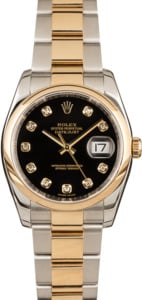 Pre-Owned Rolex Mens Datejust 116203 Diamond Markers