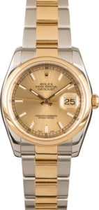 Pre-Owned Rolex Datejust 116203 Champagne Index