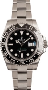 Pre-Owned Rolex Steel GMT-Master II 116710
