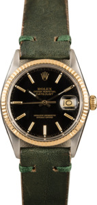 Pre-Owned Rolex 36MM Datejust 16013 Black Dial
