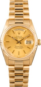 Rolex Day-Date President 18038 Tiffany & Co. Dial